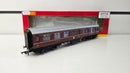 Hornby R4232 LMS Standard Period 3 Corridor Brake 3rd Class Coach 5620, Boxed