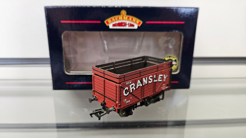 Bachmann 37-179 7 Plank Wagon With Coke Rail New Cransley, Boxed