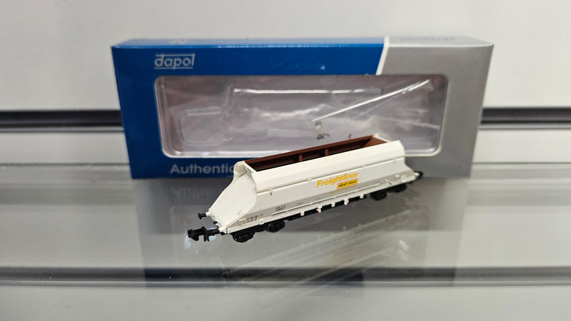 Dapol N 2F-026-004 HIA Freightliner Heavy Haul Limestone Hopper White 369044, Boxed