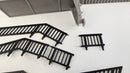 Hornby R071 Footbridge Spans Double Track, Boxed, Complete
