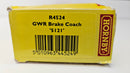 Hornby R4524 GWR Brake Coach 5121, Boxed