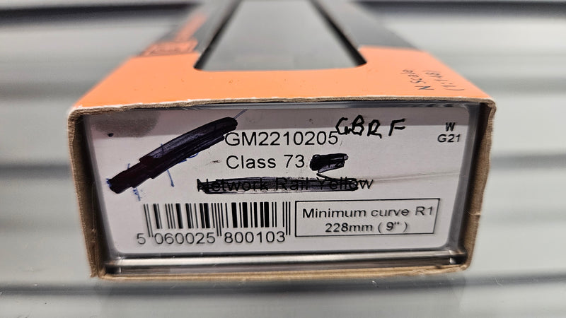 Dapol N GM2210205 Class 73 136 GBRF, Wrong Box, Good Runner
