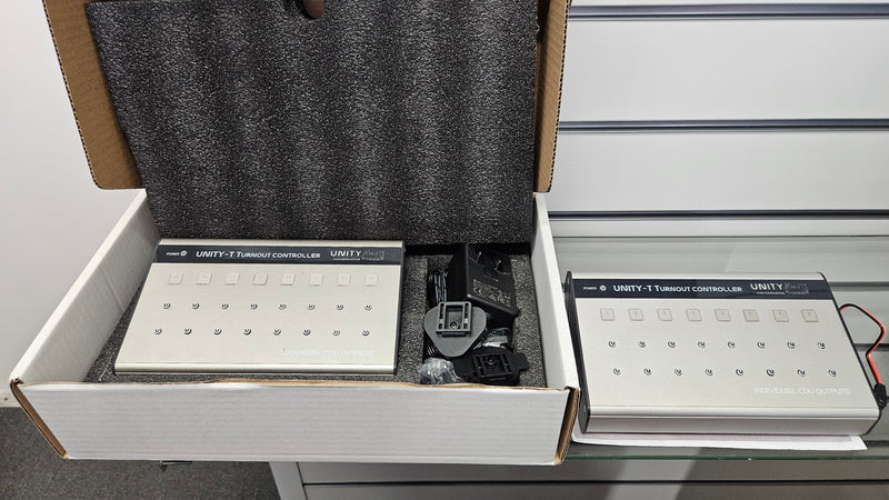 Gaugemaster Unity Master & Extension Unit Point Motor Control, Works, Part Boxed, Missing Plug