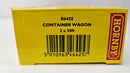 Hornby R6425 2 x 30ft Container Wagon, Boxed