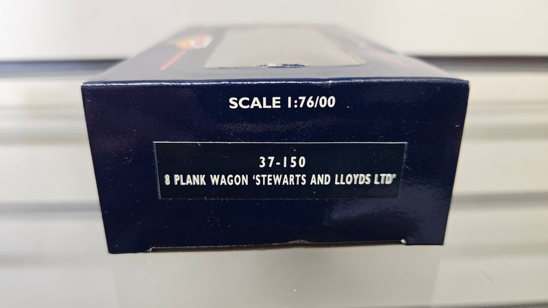 Bachmann 37-150 8 Plank Wagon Stewarts & Lloyds LTD, Boxed