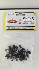 Bachmann 36-009 10 x Couplings, Boxed