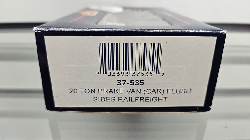 Bachmann 37-535 20T Brake Van Flush Sides Railfreight, Boxed