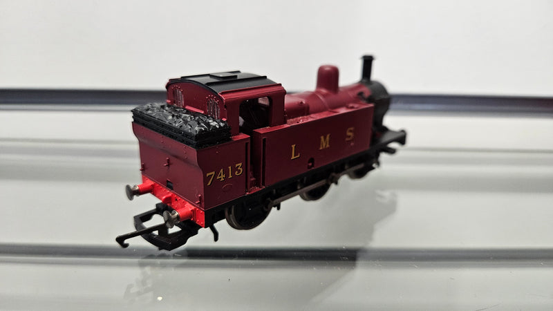 Hornby 7413 Jinty LMS Red, Unboxed, Poor Runner, DCC Fitted