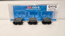 Peco 009 GR-331 Hudson Rugga V Skips Grey x 3, Boxed