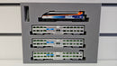 Kato N 106-8701 MP36PH Chicago METRA Gallery Bi-Level Commuter Train Pack, Boxed, DCC Fitted, Good Runner (Works on Analogue)