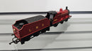 Tri-ang R251 4326 LMS Red Steam Locomotive, Repainted, Unboxed, Good Runner