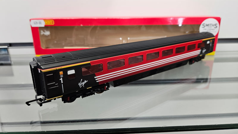 Hornby R4096E Virgin MK3 Open 1st Class Coach 11042, Boxed
