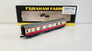Graham Farish N 374-846B Stanier First Corridor Coach BR Crimson & Cream, Boxed
