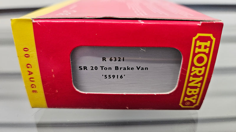 Hornby R6321 SR 20T Brake Van 55916, Boxed