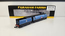 Graham Farish N 372-310 Merchant Navy Class 35024 East Asiatic Company BR Express Blue, Boxed, DCC Fitted, Good Runner (Works on Analogue)