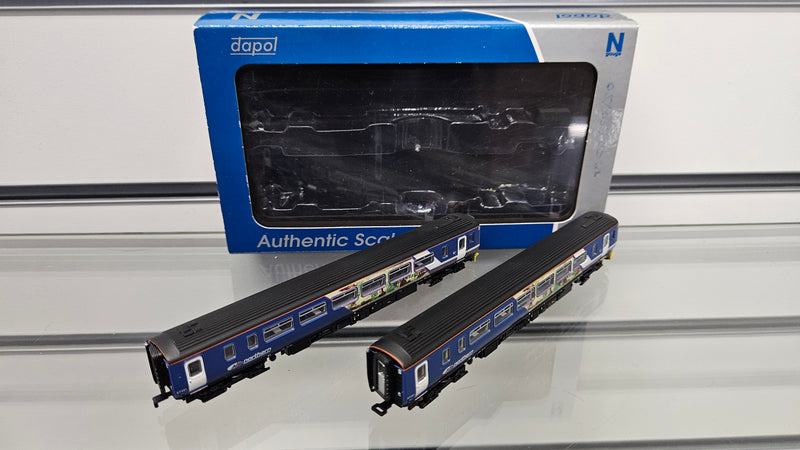 Dapol N 2D-021-005 Class 156 461 Northern Ravenglass & Eskdale, Boxed, Good Runner