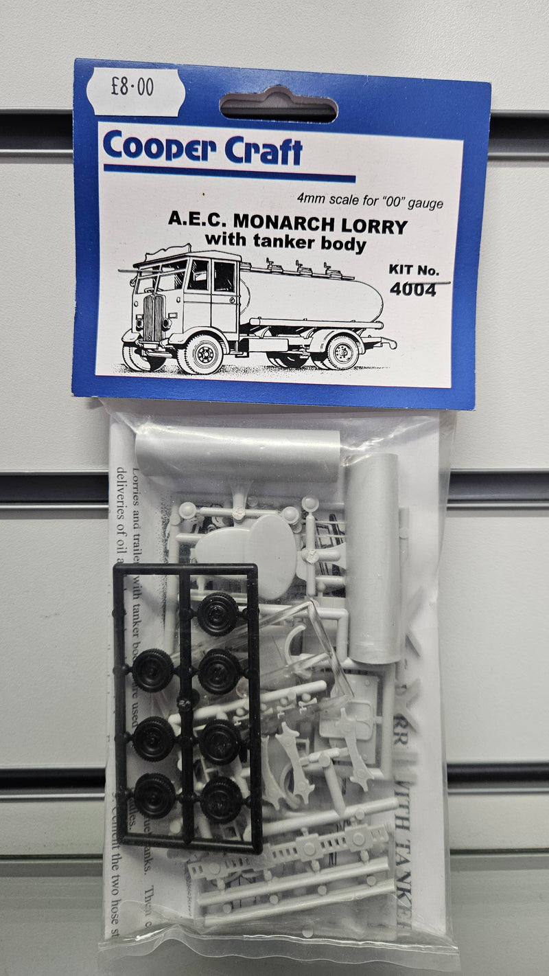 Cooper Craft 4004 A.E.C Monarch Lorry With Tanker, Boxed, Complete
