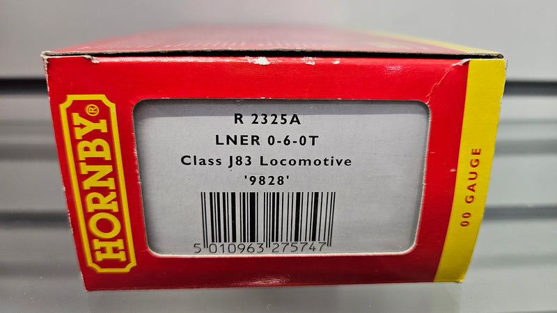 Hornby R2325A LNER 9828 Class J83 Locomotive, Boxed, Poor Runner