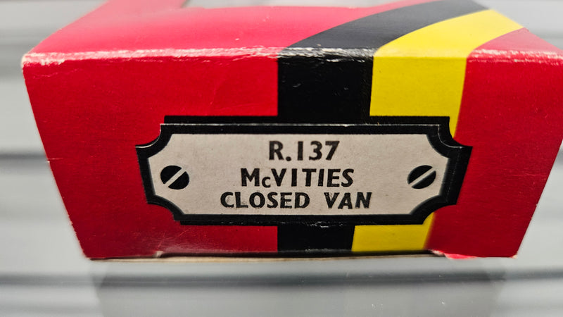 Hornby R137 McVities Closed Van, Boxed