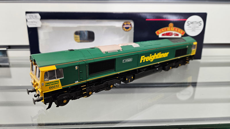 Bachmann 32-728 Class 66 612 Forth Raider Freightliner Diesel, Boxed, Good Runner Slightly Noisy