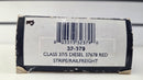 Bachmann 32-379 Class 37/5 678 Red Stripe Railfreight Weathered, Boxed, Good Runner Clicking Noise