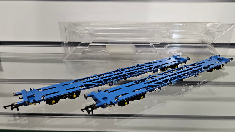 Hornby 2 x KFA Tiphook Rail Wagons, Part-boxed