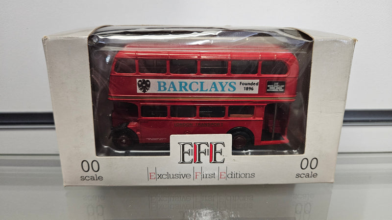 EFE 10111 Barclays Double Decker Bus, Boxed