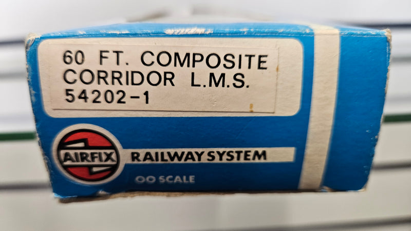 Airfix OO 54202-1 60ft Composite Corridor LMS Coach, Boxed