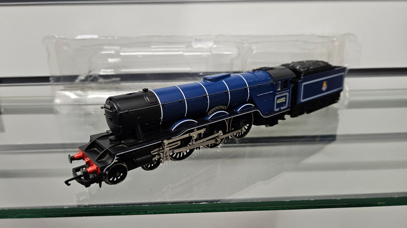 Hornby 60052 Prince Palatine BR Blue, Boxed, Tender Drive Good Runner, Missing Chimney