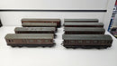 8 x Tinplate Coaches, Unboxed