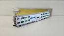 Kato N 156-0943 Gallery BI-Level Cab Coach Chicago Metra 8548, Boxed