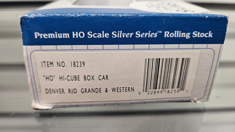 Bachmann HO 18239 Hi-Cube Box Car Denver Rio Grande & Western, Boxed