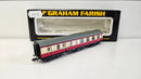 Graham Farish N 374-826 Stanier Brake 3rd BR Crimson & Cream, Boxed