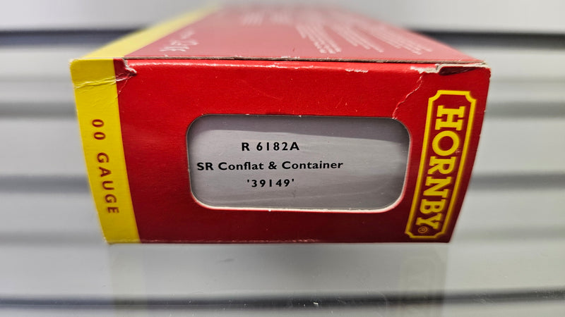 Hornby R6182A SR Conflat & Container 39149, Boxed