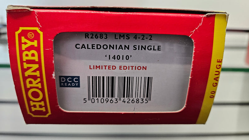 Hornby R2683 LMS 4-2-2 Caledonian Single 14010, Boxed, Non Runner