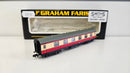 Graham Farish N 374-846 Stanier Vestibule 1ST BR Crimson & Cream, Boxed