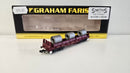 Graham Farish N 377-902 BZA Steel Carrier Wagon EWS, Boxed