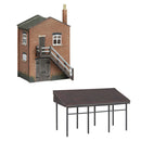 Graham Farish N Industrial Store & Canopy - 42-0088