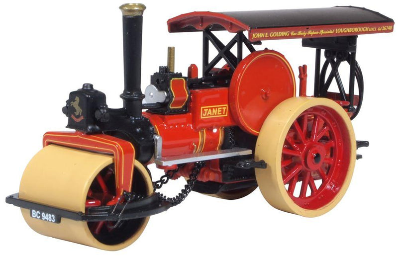 Oxford Diecast OO Aveling & Porter Road Roller 10991 Janet - 76APR002