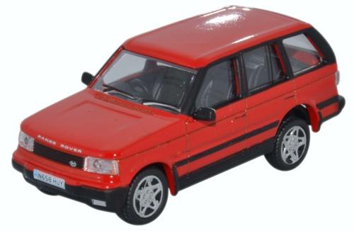 Oxford Diecast OO Range Rover P38 Red - 76P38001