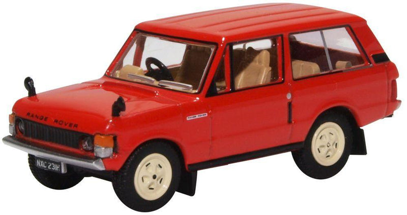 Oxford Diecast OO Range Rover Classic Red - 76RCL003