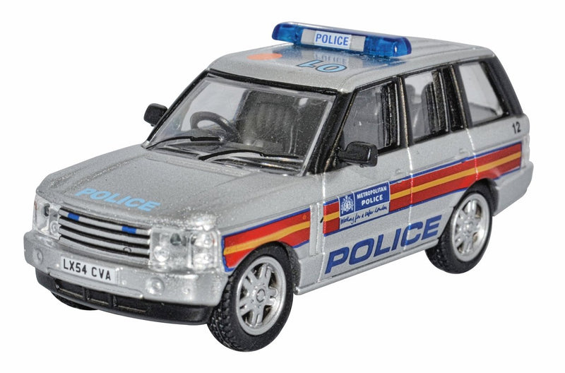 Oxford Diecast OO Range Rover 3rd Generation Metropolitan Police - 76RR3004