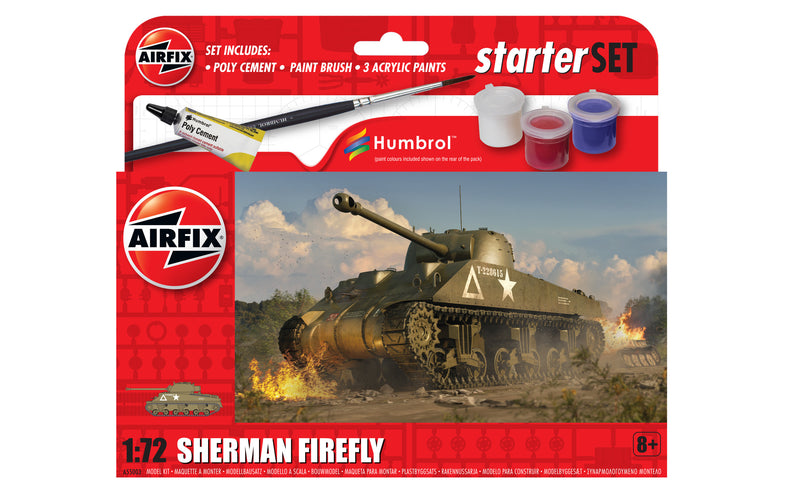 Airfix Sherman Firefly Beginners Set - AX55003