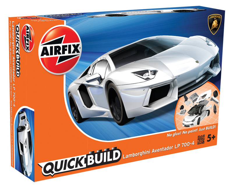 Airfix Quickbuild Lamborghini Aventador White - AXJ6019