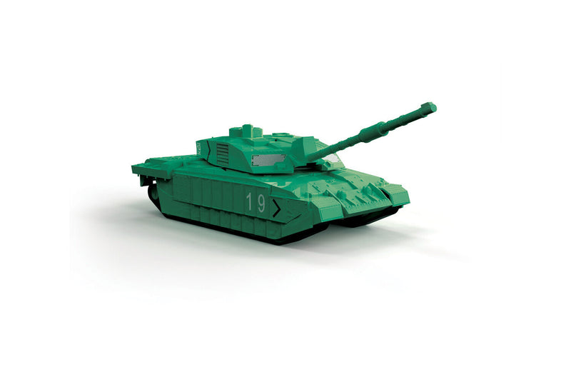 Airfix Quickbuild Challenger Tank Green - AXJ6022
