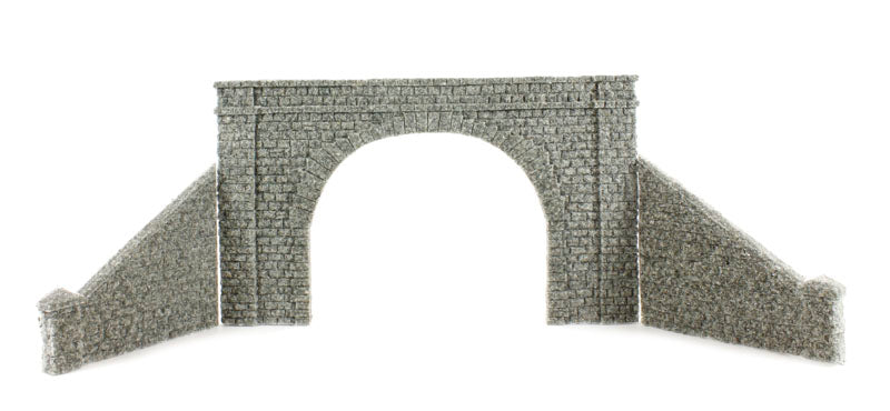 Javis Double Tunnel Portal With Side Walls OO & N