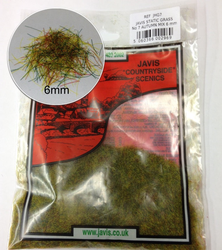 Javis Static Grass No.7 Autumn Mix 6mm - JHG7