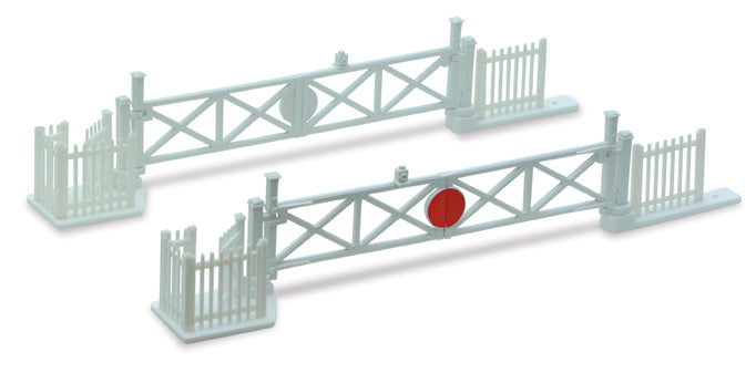 Peco OO LK-50 Level Crossing Gates x 4 with Wicket Gates and Fencing