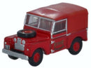 Oxford Diecast N Land Rover Fire Brigade - NLAN188010