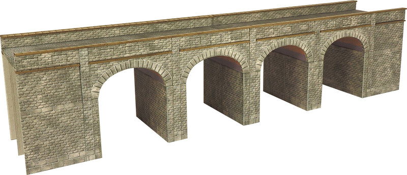 Metcalfe Stone Double Track Brick Viaduct Kit